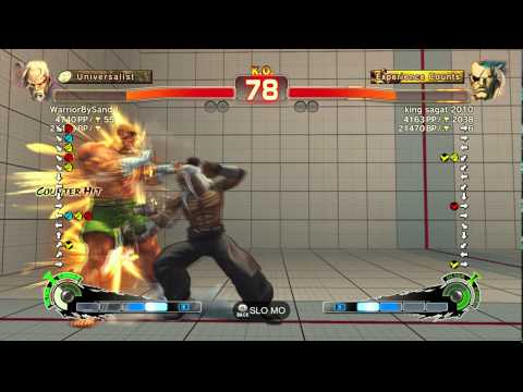 SSFIVAE~ Gen (WarriorBySand I) vs.  Sagat (king sagat 2010) HD