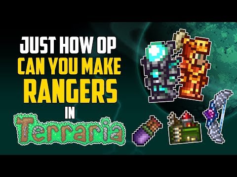 Just How OP Can You Make Rangers in Terraria? | HappyDays