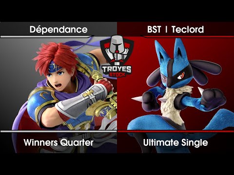 Troyes Stock #66 Winners Quarter - Dépendance (Roy) Vs. Teclord (Lucario) SSBU Ultimate Tournament