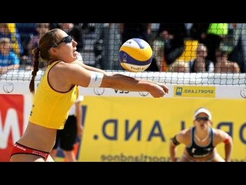 Grossner/Bieneck (GER) - Zumkehr/Heidrich (CHE) / Women's Beach Volleyball | Semi Final Baden