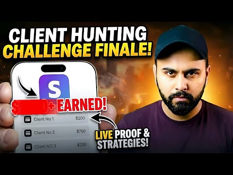 Client Hunting Challenge Results | How Many Clients Did We Close?