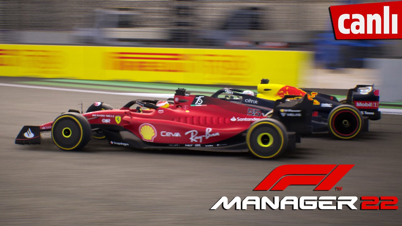 F1 Manager 2022 canlı yayın - Hasanitto ile Ferrari'nin Şampiyona Yolculuğu... :D #2