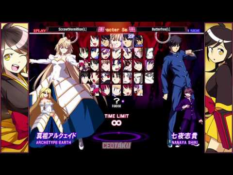 "BBR" MBAACC Grand Finals AT CEOTAKU 2016 - ScrawtVermillion vs Butterfree  (Part B)