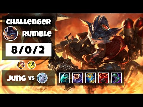Rumble Jungle S11 11.11 Challenger Replay (8/0/2) - KOREAN