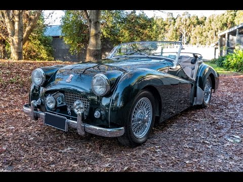 1954 Triumph TR2 - Waimak Classic Cars - New Zealand