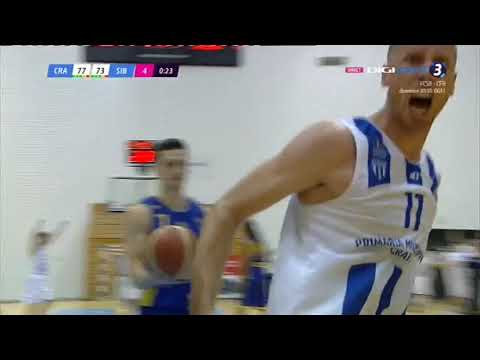 Justas Tamulis no foul call in the last minute of SCM U Craiova - CSU Sibiu