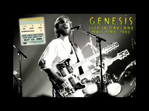 Genesis - Live in Oakland - May 23rd, 1980