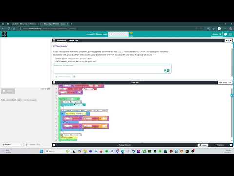 Code.org - CS Discoveries - Unit 3: Interactive Animations & Games: Lesson 17: Mouse input: Level 1