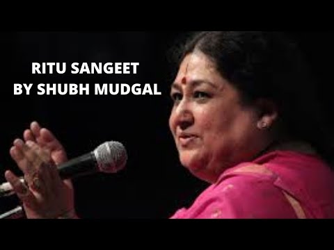Ritu Sangeet Vocal recital by Vidushi Shubha Mudgal.