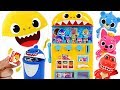 Baby Shark Vending Machine Toy Fun Pretend Play For Kids PinkyPopTOY