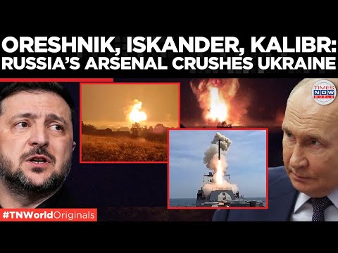 242 Drones, 36 Missiles: Russia Unleashes Hypersonic-Grade Weapons on Ukraine | Times Now World