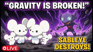 Gravity Sableye and Maushold - Champions with Wobbuffet