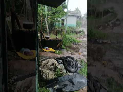 aguasero en San Carlos rio San Juan #climafresco