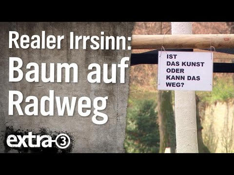 Realer Irrsinn: Baum auf Radweg in Koblenz | extra 3 | NDR