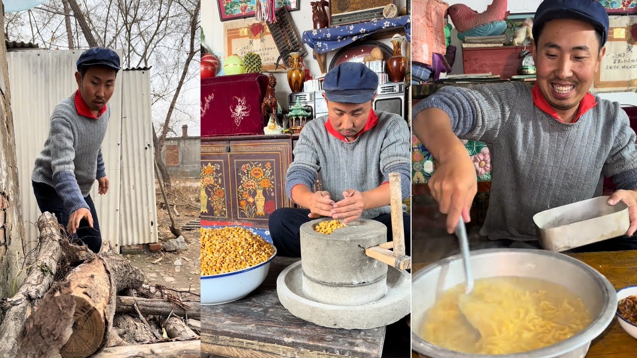 东北特色美食酸汤子，地地道道家乡味#food #民间手艺人 #funny