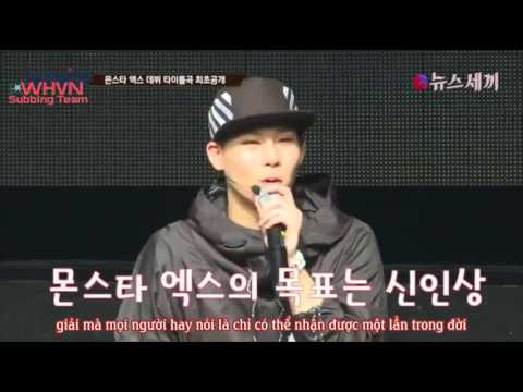 [WHVN-MỏMéoVN][Vietsub] Interview @ Monsta X 1st Debut Showcase