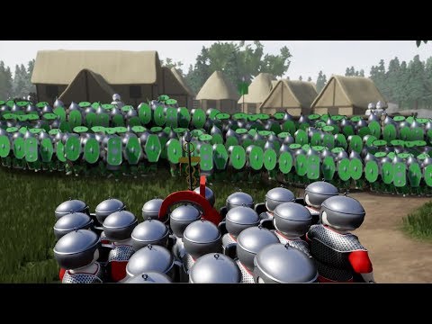 THE BIGGEST ROMAN BATTLE YET!!! - Shield Wall - Ep2