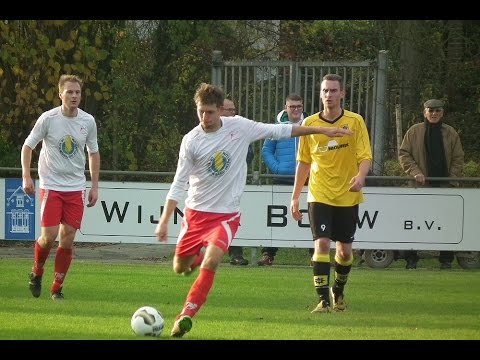 Heukelum 1 - Groot Ammers 1, Sil van Putten scoort 6-2