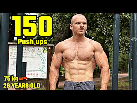 150 Push ups in One Set –  Djape99 (75KG)