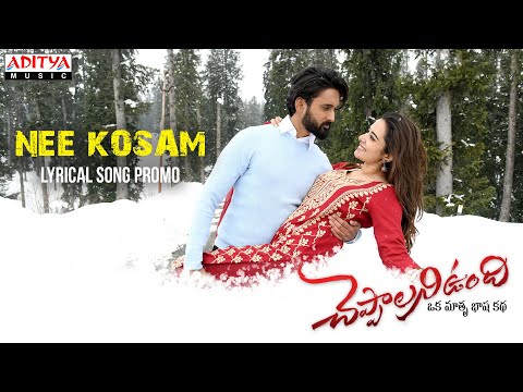 Nee Kosam Song Promo | Cheppalani Undi |Yash Puri, Stefy Patel | Sunil | Arun Barathi L|Aslam Keyi