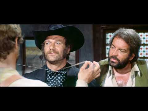 Bud Spencer e Terence Hill - Trinità - Quello ti ha guardato e si è messo a ridere. Rissa al saloon