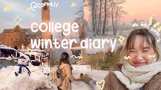 VLOG TIẾNG ANH!! ☃️ 48H Du Học Mỹ giữa trời bão tuyết ❄️
