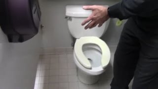 Toilet odor can not be found, check wax ring leak if rocking toilet