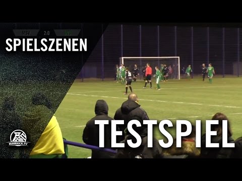 MSV Duisburg - SV Straelen (Testspiel) - Spielszenen | RUHRKICK.TV