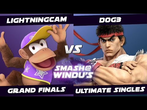 Smash @ Windu's 207 - LightningCam (Diddy Kong) vs D0g3 (Ryu) - Grand Finals SSBU