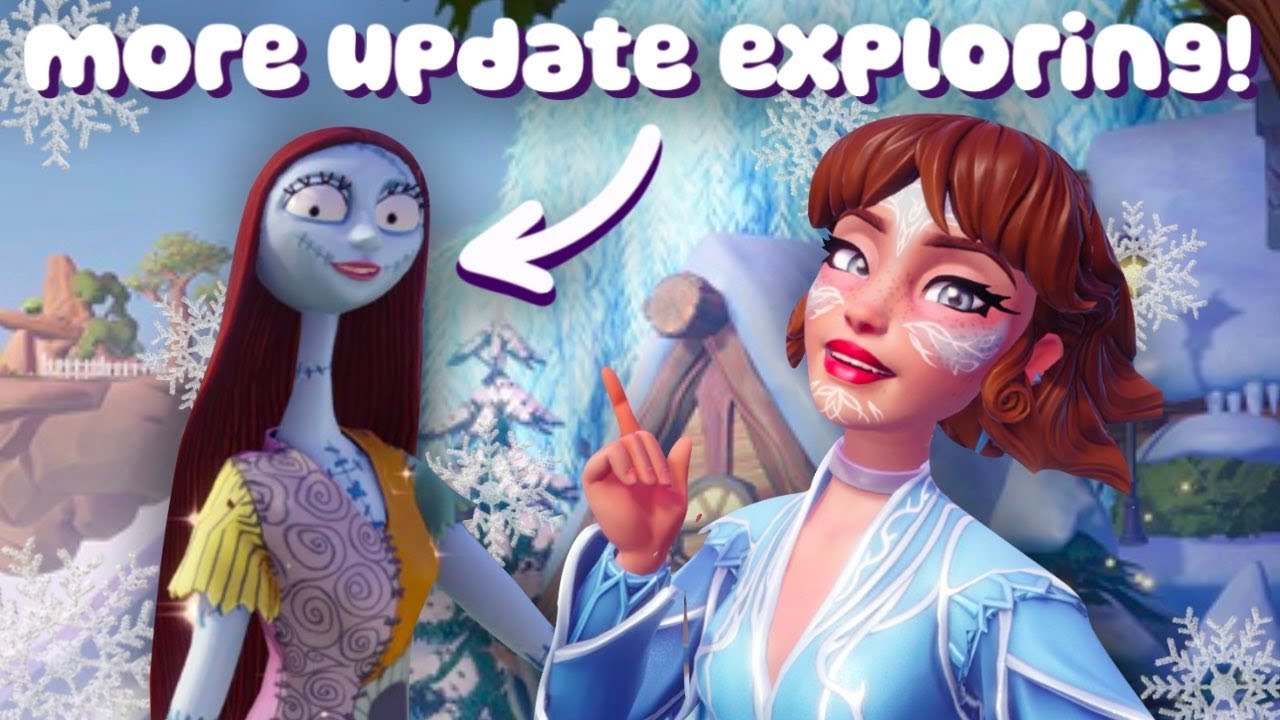 Continuing to explore Update 14 in Disney Dreamlight Valley! ❄️