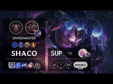 Shaco Support vs Seraphine - EUW Grandmaster Patch 11.11