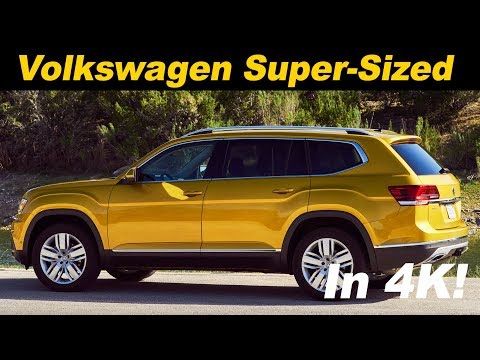2018 Volkswagen Atlas Review and Road Test in 4K UHD! Video