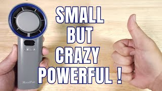 MOST COMPACT & LIGHTWEIGHT OUTDOOR HANDFAN! 🔥 HANDFAN HF025 REVIEW & TEST