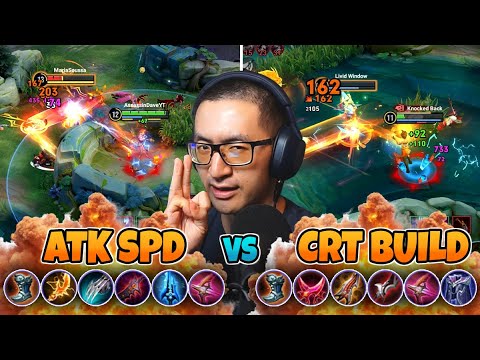REWORK LUARA ATTACK SPEED VS. CRIT BUILD ULTIMATE COMPARISON!