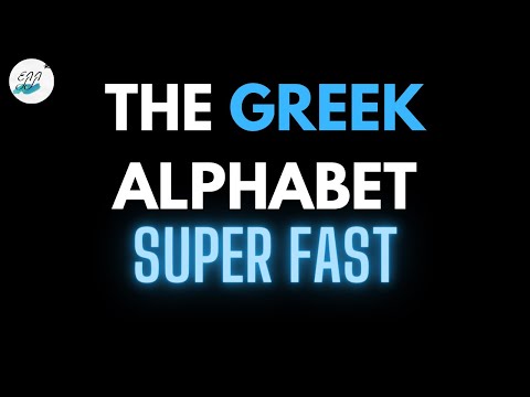 Learn the Greek Alphabet in Minutes | Super Fast Greek Lessons #1
