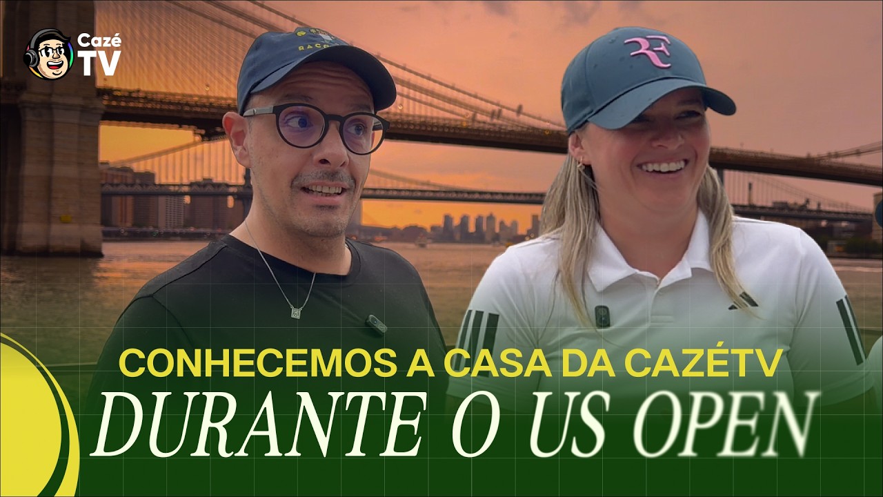 POR DENTRO DA RACQUET! CONHEÇA O ESPAÇO QUE VAI RECEBER A CAZÉTV NO US OPEN
