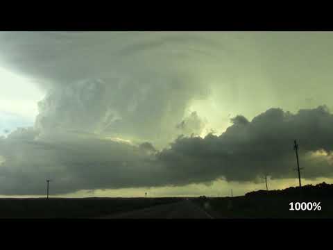 June 29, 2019 North Dakota Tornado Warned Supercell Time Lapse