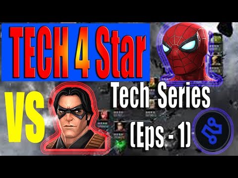 4 Star Sparky vs WS (ROL) ! Tech Series (EPS-1) Marvel Contest of Champions