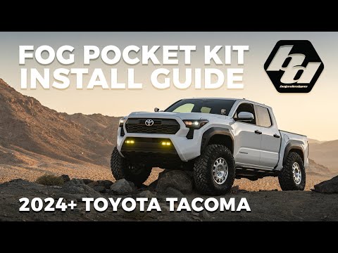 Baja Designs Install: Fog Pocket Kit 4th Gen Tacoma