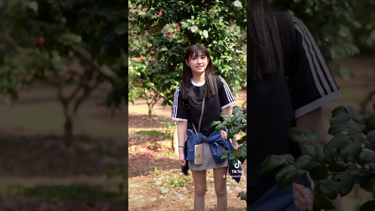 お花きれいだったよ〜🌸 #散歩 #ファッション #cute #らんらん #大学生