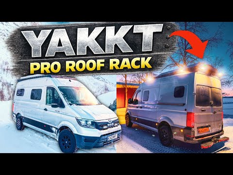 Installing the Yakkt Pro Roof Rack on My 4x4 Campervan