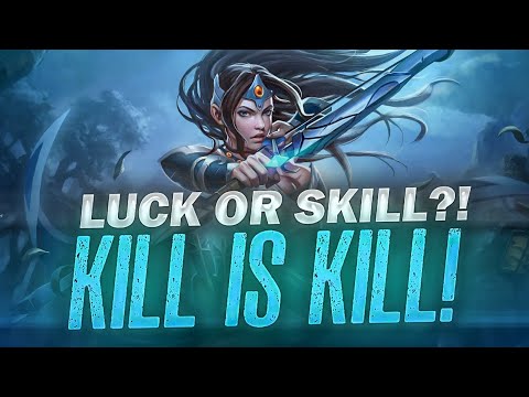 Dota 2 - Luck or Skill?! Kill is Kill! (The Art of Mindgames)