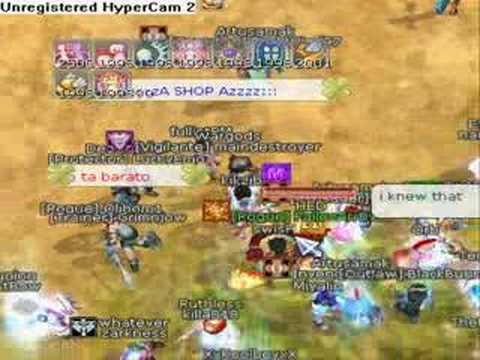 Flyff GM (GameMaster) swish 26.6.08 in arena [LVL 121 HERO]