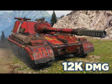 Object 268 Version 4 • 12K DMG 10 KILLS • WoT Gameplay
