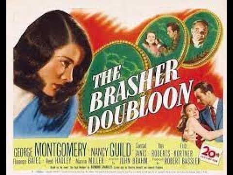 George Montgomery as detective Philip Marlowe in Raymond Chandler's "The Brasher Doubloon" (1947)