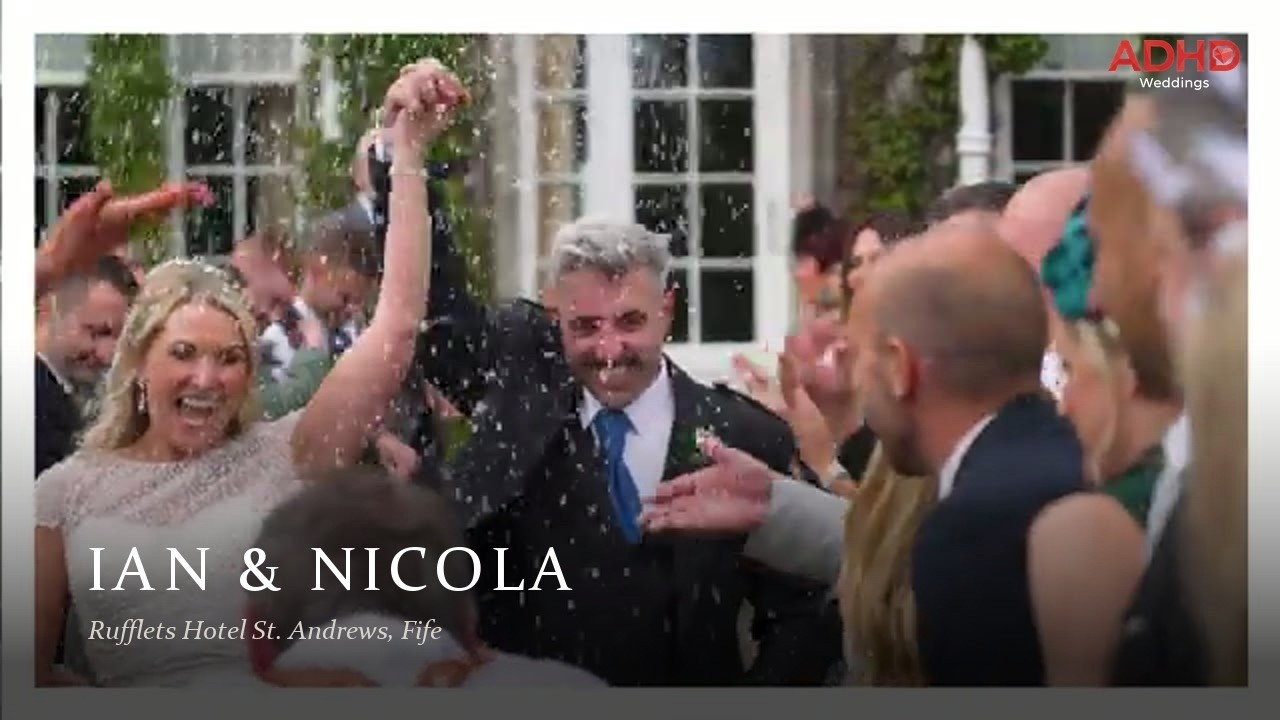 Ian & Nicola wedding film, Rufflets Hotel St. Andrews, Fife