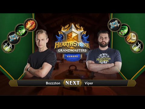 Bozzzton vs Viper | 2021 Hearthstone Grandmasters Europe | Top 8 | Season 1 | Week 7