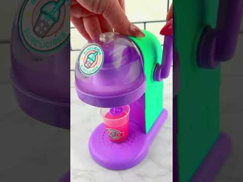 Mini DIY Slime Boba Espresso Machine Satisfying Video ASMR!🧋#shorts #fidgets #asmr