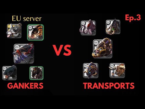 Albion Online GANKING Session redzone "transport nightmare" ep.3