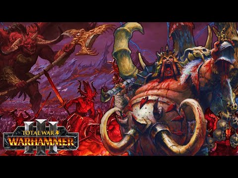 KHORNE vs. OGRE KINGDOMS Battle Gameplay - Faction Analysis and Unit Stats - Total War Warhammer 3